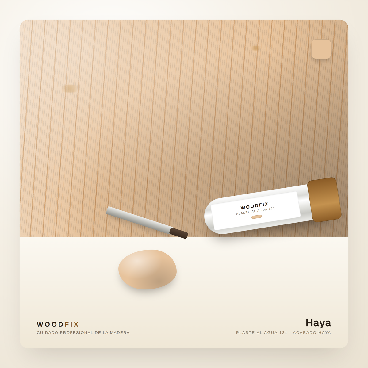 Masilla Reparadora para Madera al Agua - WoodFix 121